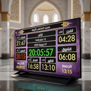 جهاز مواقيت الصلاة الركيزة للمساجد الأصلي