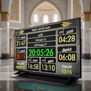 05 جهاز مواقيت الصلاة الركيزة للمساجد الأصلي