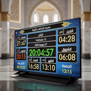 07 جهاز مواقيت الصلاة الركيزة للمساجد الأصلي