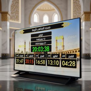 09 جهاز مواقيت الصلاة الركيزة للمساجد الأصلي