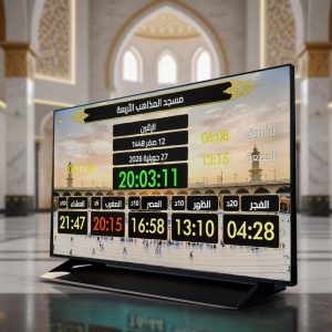 11 جهاز مواقيت الصلاة الركيزة للمساجد الأصلي