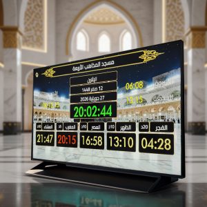 13 جهاز مواقيت الصلاة الركيزة للمساجد الأصلي