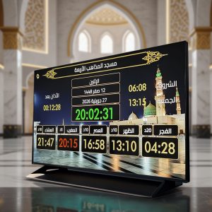 14 جهاز مواقيت الصلاة الركيزة للمساجد الأصلي