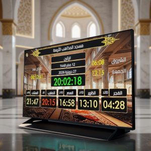 15 جهاز مواقيت الصلاة الركيزة للمساجد الأصلي