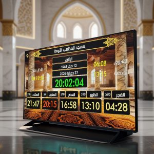 16 جهاز مواقيت الصلاة الركيزة للمساجد الأصلي