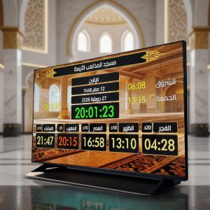 19 جهاز مواقيت الصلاة الركيزة للمساجد الأصلي