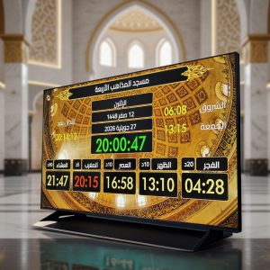 21 جهاز مواقيت الصلاة الركيزة للمساجد الأصلي