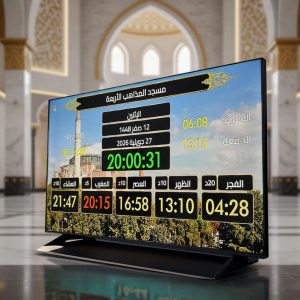 22 جهاز مواقيت الصلاة الركيزة للمساجد الأصلي