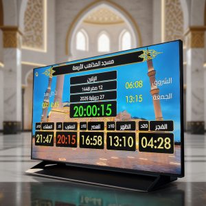 23 جهاز مواقيت الصلاة الركيزة للمساجد الأصلي