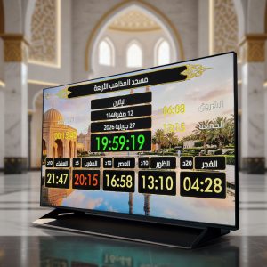 27 جهاز مواقيت الصلاة الركيزة للمساجد الأصلي