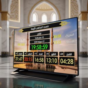 28 جهاز مواقيت الصلاة الركيزة للمساجد الأصلي