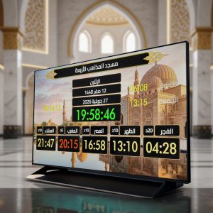 29 جهاز مواقيت الصلاة الركيزة للمساجد الأصلي