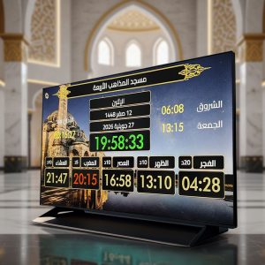 30 جهاز مواقيت الصلاة الركيزة للمساجد الأصلي