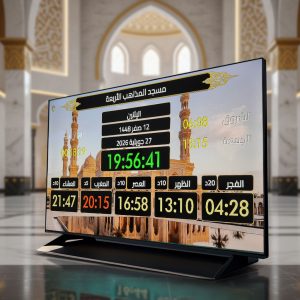 31 جهاز مواقيت الصلاة الركيزة للمساجد الأصلي