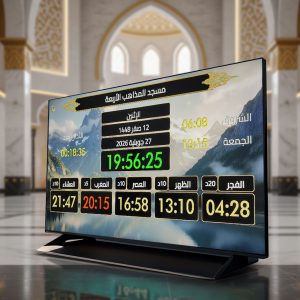 32 جهاز مواقيت الصلاة الركيزة للمساجد الأصلي