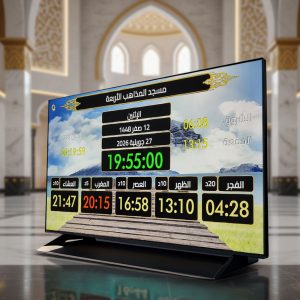 37 جهاز مواقيت الصلاة الركيزة للمساجد الأصلي