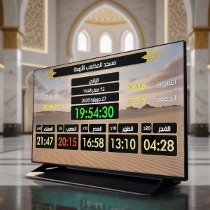 39 جهاز مواقيت الصلاة الركيزة للمساجد الأصلي