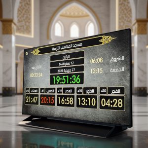 41 جهاز مواقيت الصلاة الركيزة للمساجد الأصلي