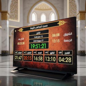 42 جهاز مواقيت الصلاة الركيزة للمساجد الأصلي
