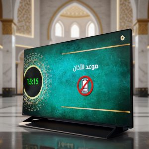 47 جهاز مواقيت الصلاة الركيزة للمساجد الأصلي